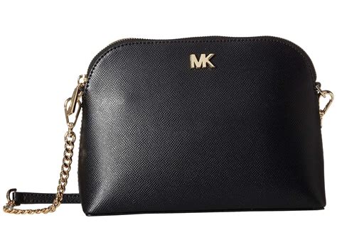 michael kors signature mott large zip dome crossbody bag|Mott Logo and Leather Dome Crossbody Bag .